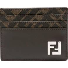 Uld Stilfuld Kortholder Med Flere Rum - Brun