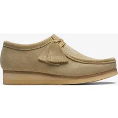 Beige - Schnürung Derby Wallabee Suede - Maple