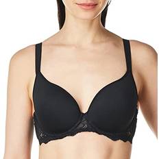 Simone Pérèle Simone Perele Women's Caresse 3D Plunge Bra, 34B, Black