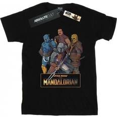 Star Wars Boys The Mandalorian Character Collage T-Shirt