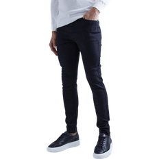 boohooMAN Skinny Stretch Jeans - True Black