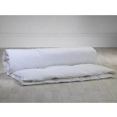 Lancashire Textiles Super King Size 260 x 200 cm Duck Feather Down Duvet 13.5 Tog Comforter 85% Feather 15% Down - Duvet Cover White
