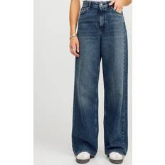 JJXX Tokyo High Waisted Wide Leg Jeans - Mid Blue Wash