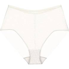 Dam - Natur Trosor Triumph Signature Sheer Slip, semitransparent, elastisch, für Damen, weiß