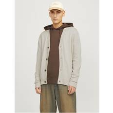 Jack & Jones Trøjer Jack & Jones Ensfarvet Strikket Cardigan