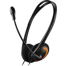 Headset Black And Orange