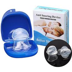 Transparent Silicone Tongue Anti Snoring Device Medical Silicone Anti Snore Device Apnea Aid