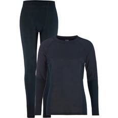 Elastan/Lycra/Spandex Underställsbyxor Craft Core Warm BaselayerSet Blues/Dk Navy