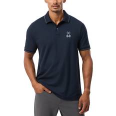 Psycho Bunny Men Clothing Psycho Bunny Mens Stanwood Pique Polo Shirt - Navy