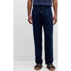 Vilebrequin Trousers Vilebrequin Linen Regular Fit Drawstring Pants