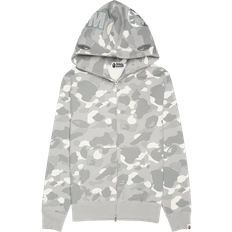 Bape City Camo Shark Full Zip Hoodie - Grey