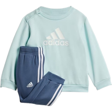 Adidas Toddler Badge of Sport Jogging Suit - Halo Mint/White