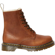 Dr. Martens 1460 Faux Fur Lined Lace Up Boots - Butterscotch