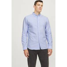 JJ Rebel Jreboscar Oxford Shirt Ls Noos - Cashmere Blue