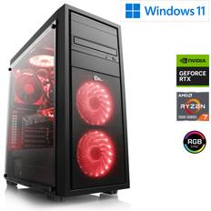 32 GB - Windows 11 Home Desktop Computers AMD Ryzen 7 Game-PC M10990H 32 GB RAM 2000 GB SSD