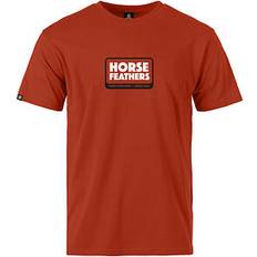 Horsefeathers Mini Logo Millenium T-Shirt - Orange Rust