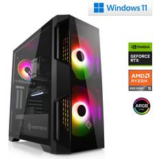 Ordinateurs de Bureau M11010H 4200 MHz GeForce RTX 4060 16 GB DDR5 RAM 1000 GB M.2 SSD Windows 11 Home