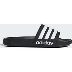 adidas ADILETTE SHOWER SLIDES Core Black Sandals Slide Unisex Sportswear GZ5922 Core Black Footwear White Core Black