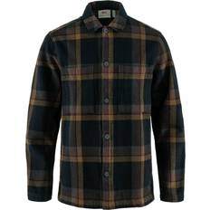 Fjällräven Mens Singi Flannel Overshirt (Vit (CHALK WHITE-DARK NAVY/113-555) XX-large)