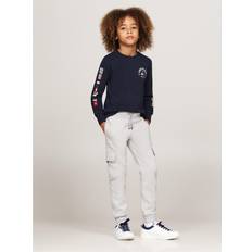 Tommy Hilfiger Gråa Ytterkläder Tommy Hilfiger Monotyp Sweatpants - Light Grey Heather