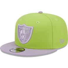 New Era Las Vegas Raiders Neon Green/Lavender Two-Tone Color Pack 9FIFTY Snapback Hat