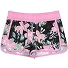 Black Swim Shorts Roxy Boardshorts Good WAVES ONLY Flickor Svart 10/M, Antracit skugga blommig, År
