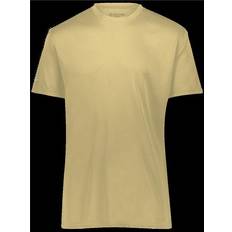 Gold T-shirts Holloway 222819.023.L Youth Momentum T-Shirt, Vegas Gold