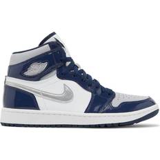 Jordan 42 Zapatos de golf Jordan 1 Retro High Golf Patent - Midnight Navy