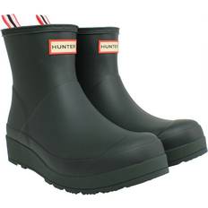 Hunter Donna Stivali Hunter Hunter Play Short Womens Green Wellies Boots