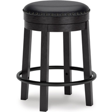 Signature Design by Ashley Valebeck Counter Height Barstool 24.38" H X 19.25" W X 19.25" D Seating Stool 24.4"