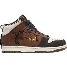 Chaussures Nike x Bodega Dunk High "Legend" sneakers unisex Leather/Rubber/Fabric Brown