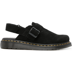 Jorge II Suede Slingback Mules - Black