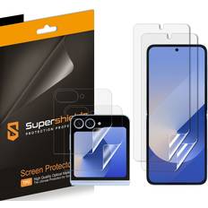 Screen Protectors Supershieldz 2x clear screen protector for samsung galaxy z flip 6 (tpu)