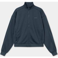 bareen Baz Track Lounge Jacket, Women Sea Storm