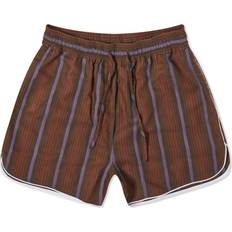 Wales Bonner Tøj Wales Bonner Women's Life Shorts Brown/Blue