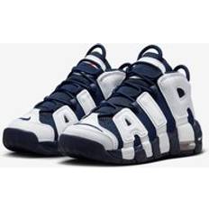 Basketball Shoes Nike Nike Junior Air More Uptempo Trainer Navy