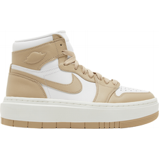 Marrón - Mujer Zapatillas de Baloncesto Jordan 1 Elevate High Sneakers - White/Desert