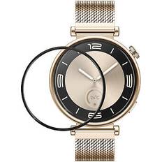 Kwmobile 2x displayschutzfolie für huawei watch gt4 41mm schutzfolie Transparent 3,70 cm