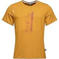 Modal T-Shirts Chillaz Herren Homo Mons Sportivus T-Shirt gelb