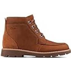 Leather Boots Clarks Boys casual ankle boots 'heath lace'