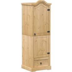 vidaXL Corona Natural Kleiderschrank 55x170cm
