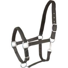 Horse Halters Gatsby Suede Padded Nylon Halter Cob Grey/Grey (Cob)