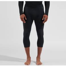 Pantaloni Termici Odlo Uomo Leggings 3/4 Performance Warm Eco - Nero