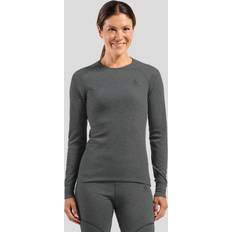 Dame - Fitness - Grå Toppe svedundertøj Odlo Active Warm Eco Damen grau