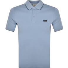 Calvin Klein XXL Polo Shirts Calvin Klein Pique Tipping Polo T Shirt Blue