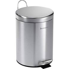 Cleaning Equipment & Cleaning Agents Buckingham Pedal Bin Waste Trash Bin Stainless Steel 3 Litre - Brushed Finish