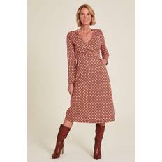 Ekologiska - Multifärgade Klänningar Tranquillo Women's Feminines Jersey-Kleid Klänning Färg rosa