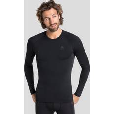 Damen - Grau Basisschicht Odlo PERFORMANCE WARM ECO Baselayer-Top Herren Gr. Grau