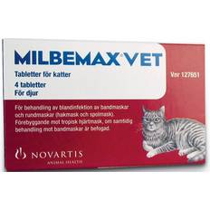 Avmaskning katt - Katter Husdjur Novartis Milbemax Vet Film Coated Tablet