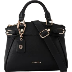 Carvela Mini Valentina Curved Tote Bag - Black